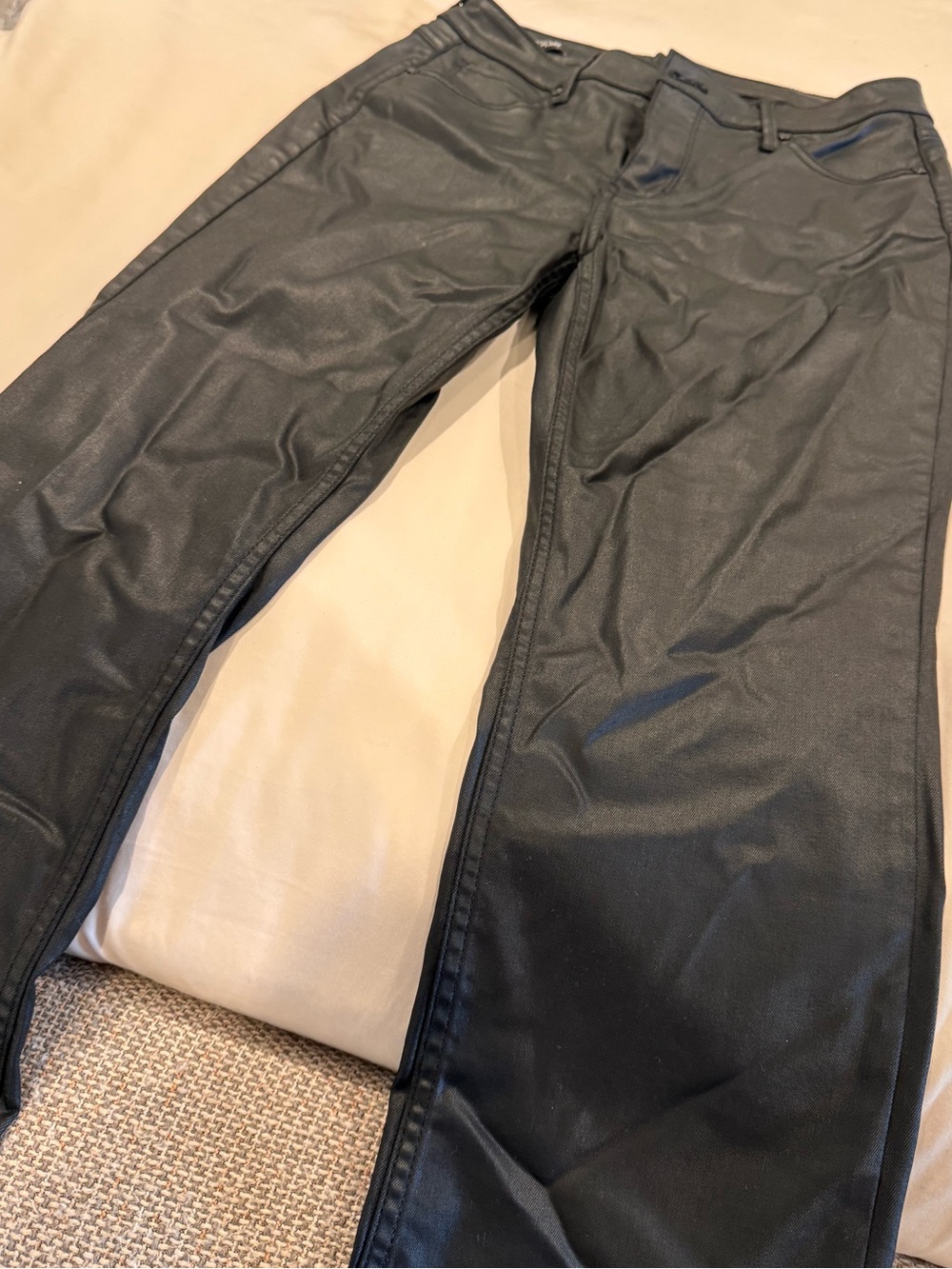 White House Black Market Black High-Rise Kick Flare